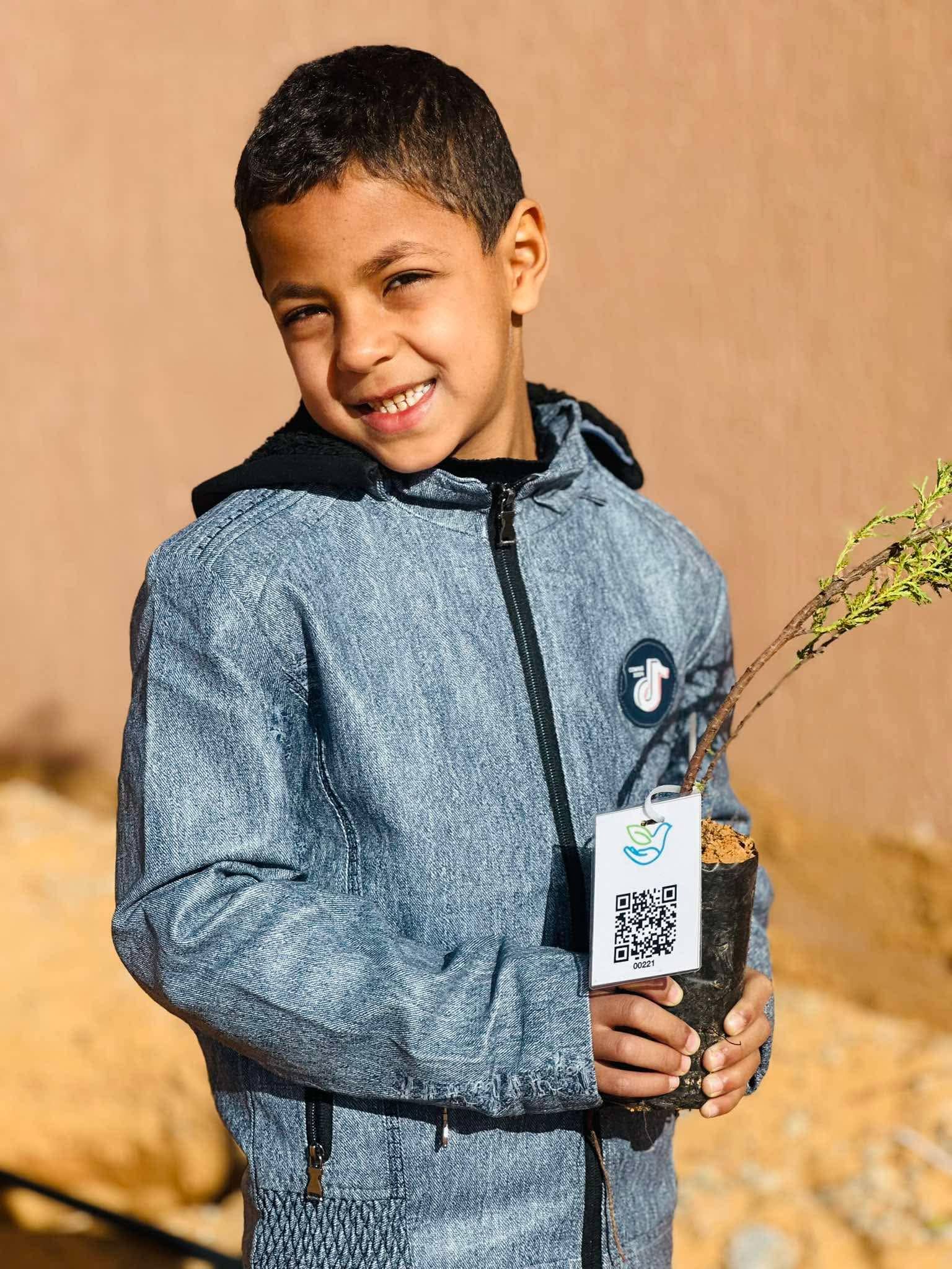 Tree planting activity